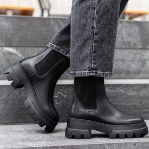 Thursday Boot Company Reign Black Chelsea Boots